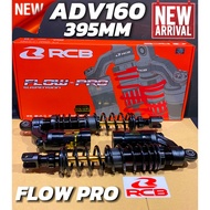 RCB ABSOBER HONDA ADV 395MM FLOW PRO SERIES BLACK GOLD ABSOBER ADV160 RACING BOY ACCESORIES MOTOR AD