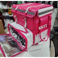 Delivery bag For food delivery rider pink Food delivery bag Motorcycle delivery bag