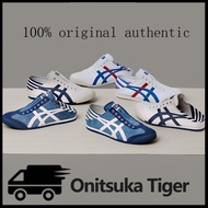 [Support COD] ONITSUKA TIGER MEXICO66 PARATY men's and women's shoes lazy one pedal stripe
