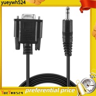 [yueywh524]DB9 9 Pin VGA female cable ,DB 9 Female to TRS 3.5mm (1/8in) TRS Stereo Male Serial Data 