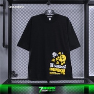 T-shirt ONEONENINE.ID OVERSIZE SUPERDISC BLACK