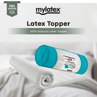 MyLatex 100% Natural Latex Topper | Latex Mattress Topper, Hypoallergenic, Anti-Dust Mites