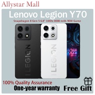 Lenovo Legion Y70 Snapdragon 8 Gen 5 6.8" 144Hz 8000 mAh 90W Game Phone