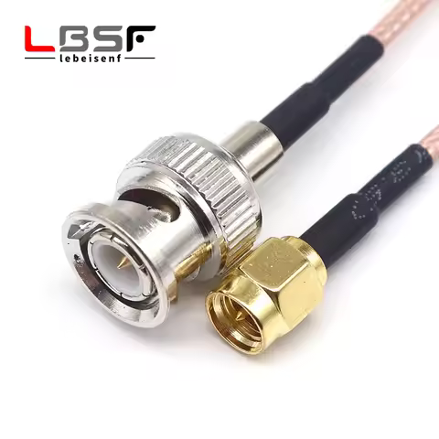 Coaxial RF cable BNC male to SMA male RG316 RF adapter cable antenna extension cable large quantity 