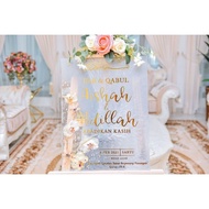 WELCOME BOARD / RESIN WELCOME BOARD / WEDDING BOARD