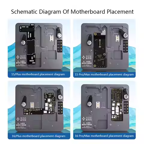 XZZ i6 Type-C EEPROM Programmer No Disassembly Baseband Chip Reader Writer for iPhone 15/16 Series U