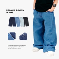 Baggy Jeans by Kidsmate Seluar Jeans Budak Lelaki Seluar Jeans Baggy Budak Lelaki