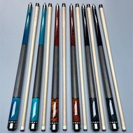 Matte Black Pool Cue Large Tip 8 Ball 9 Ball American Billiard Professional Club Cue Snooker Accesso