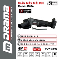 Máy mài pin DRAMA 5100A Không chổi than Chống khởi động lại 4 Tốc độ Công tắc bụng
