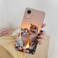 HP Samsung Galaxy A03 Core Case - Fashion Cat Case - Samsung Galaxy A03 Core Softcase - Pro Camera S