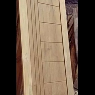 Pintu Kusen kayu jati 2 motif