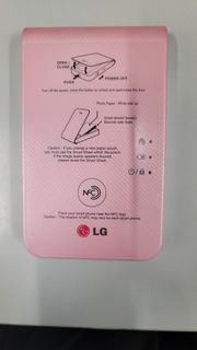 LG ZINK 相片打印機PD239 (粉紅色)