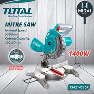 TOTAL TS42142107 1400W Mitre Saw 8 1/4"