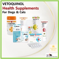 [Vetoquinol] Health Supplements for Dogs & Cats, Zylkene, Ipakitine, Rubenal,Renal K⁺, Nutri-cal