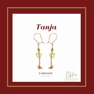 CHia Tanja Ear Hook ( Gold 916 ) /Anting CHia Tanja ( Emas 916 )