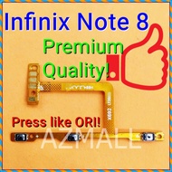 (Press like ORI) NEW On Off Power Volume Buttons Switch Flex Ribbon for Infinix Note 8 /Note8 / X692 (ORIGINAL Grade)