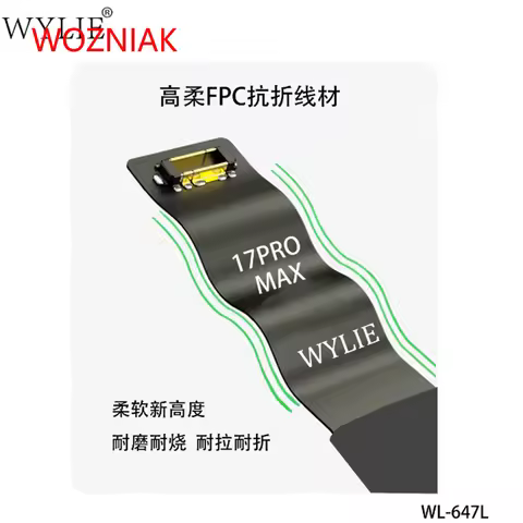 WL-698H for startup power cord supports 99% of Android models WL-647L for iPhone 6-17 Pro Max Batter