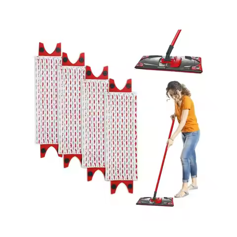 Microfibre Pads Refill Mop for Vileda 1-2 Spray, for Vileda Ultramax/UltraMax Plus/Easy Wring UltraM