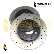 HONDA CITY SEL/ CITY IDSI / JAZZ GD1 FRONT DISC ROTOR (HOLE)-SHOJI