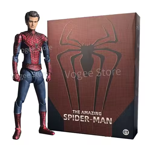 Ct The Amazing spiderman S.H.Figuarts Andrew Garfield Spider-Man Black Suit Version Shf anime Action
