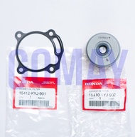 15412-KYJ-901-15410-KYJ-902 ประเก็นฝาปิดไส้กรองน้ำมันเครื่อง+ไส้กรองน้ำมันเครื่อง CBR250/300 รับประก
