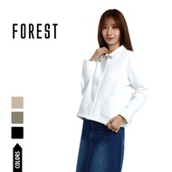 Forest Jaket Perempuan | Forest Ladies Cotton Interlock Relaxed Jacket - 830129