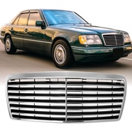 USR 94-95 W124 EURO AMG Look Front Hood Grill - Compatible with 1994-1995 Mercedes-Benz E Class E-Cl