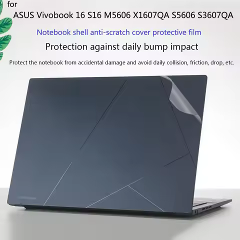For ASUS Vivobook 16 S16 M5606 S5606 Laptop Case Skin Protective Film Computer Accessories S3607QA S