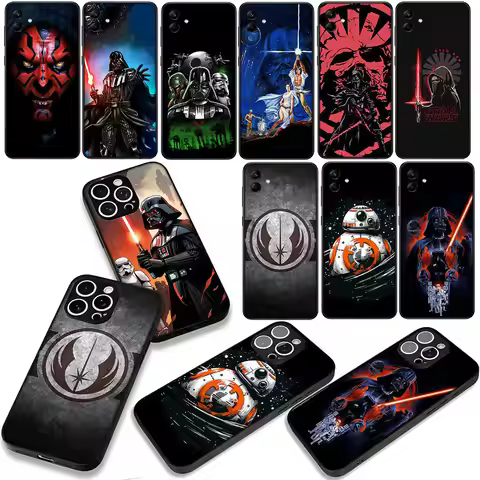 Poster Stars Darths Wars Vaders Jedis for Motorola Moto G54 G05 G24 G85 G15 G57 G86 Power Edge 50 30