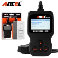 Ancel AD310 สำหรับเครื่องสแกนเนอร์ OBD2 ทุกคัน อ่านและล้างรหัสข้อผิดพลาดของเครื่องยนต์ เครื่องมือวิเ