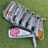 2025 New Itobori Poker Golf Irons Only Head , 4.5.6.7.8.9.P, Soft Iron Forged, 2025 Golf Clubs, 7Pcs