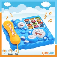 Kids Doraemon Phone Toy with Light and Music Electronic Toy (Mainan Telifon Doraemon)