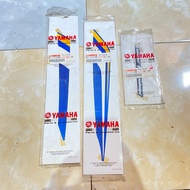 Right rear body sticker striping Yamaha Soul GT 2014 originalbiru YGP 1KP-F17A2-D0 1KP-F17A4-30 1KP-