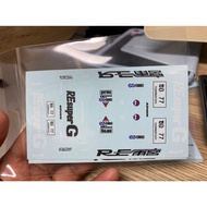 1/24-1/64 Beer Jade Leaf MAZDA RX-7 FD FC Round Car Re-super G Thai Work Body Kit