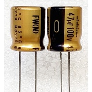 Nichicon FW 47uf 100v capacitor