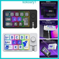 KOKO Customizable Mechanical Keyboard  3Mode Color Backlits Mini Keypad 12key