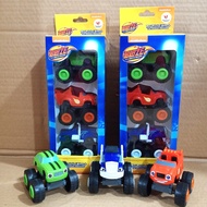 Blaze Car Toys and the monster machine blaze Car - 3pcs ISI