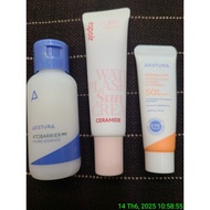 AESTURA Intensive Moisturizing Cream 40 ml. ASTUA sunscreen 10ml. ESPOIR Sunscreen 20ml