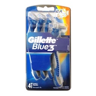 Gillette Blue3 Disposable Razor (4's) Gillette Shaver Gillette Razor Blade