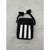 < TNT > ADIDAS 3S ORGANIZER Canvas Three-Line Crossbody/Side Back Travel Small Bag Side Backpack GN1
