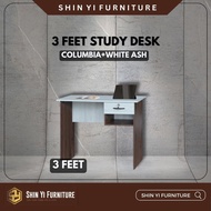 [SARAWAK] 3Ft/4Ft/5Ft Study Desk Writing Table Meja Belajar Office Table Study Table Drawer student 