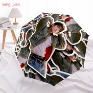 8pc BTS Jung Kook"Stylish Umbrella for Every Weather" Automatic folding umbrella
