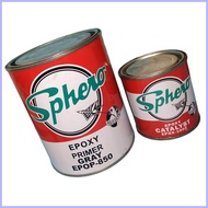 ✤ ☑ SPHERO EPOXY PRIMER GRAY ( 1 LITER ) GREY EPOP-850 EPOX-1005 CATALYST ( 1 LITER ----- 1 LITER -