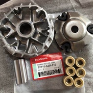 Pulley Set w/ Roller Weight Set & Slider Piece Set for Honda Click 125/125i & 150/150i