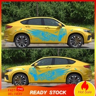 SDRU 2Pcs Waterproof Car Sticker Delicate