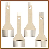 [chasoedivine.] Comb Double Ended Fringe Comb DIY Braided Tools for Beginners Woven Knitting Sewing 