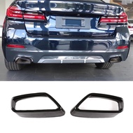 Rear Exhaust Muffler Pipe Cover Trim for BMW 5 Series G30 G38 Decoration