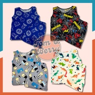 Tom & berry | Assorted Boy Kids Terno Sando Short kid damit clothes Pambahay pambata Gift Regalo