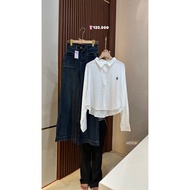 Shera outfix p0l0 crop shirt