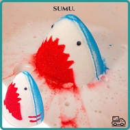 SUMU Jaws Bath Bomb, Shark Pattern Delightful Scent Shark Bath Bomb, Natural Sea Animal Bubble Bath 